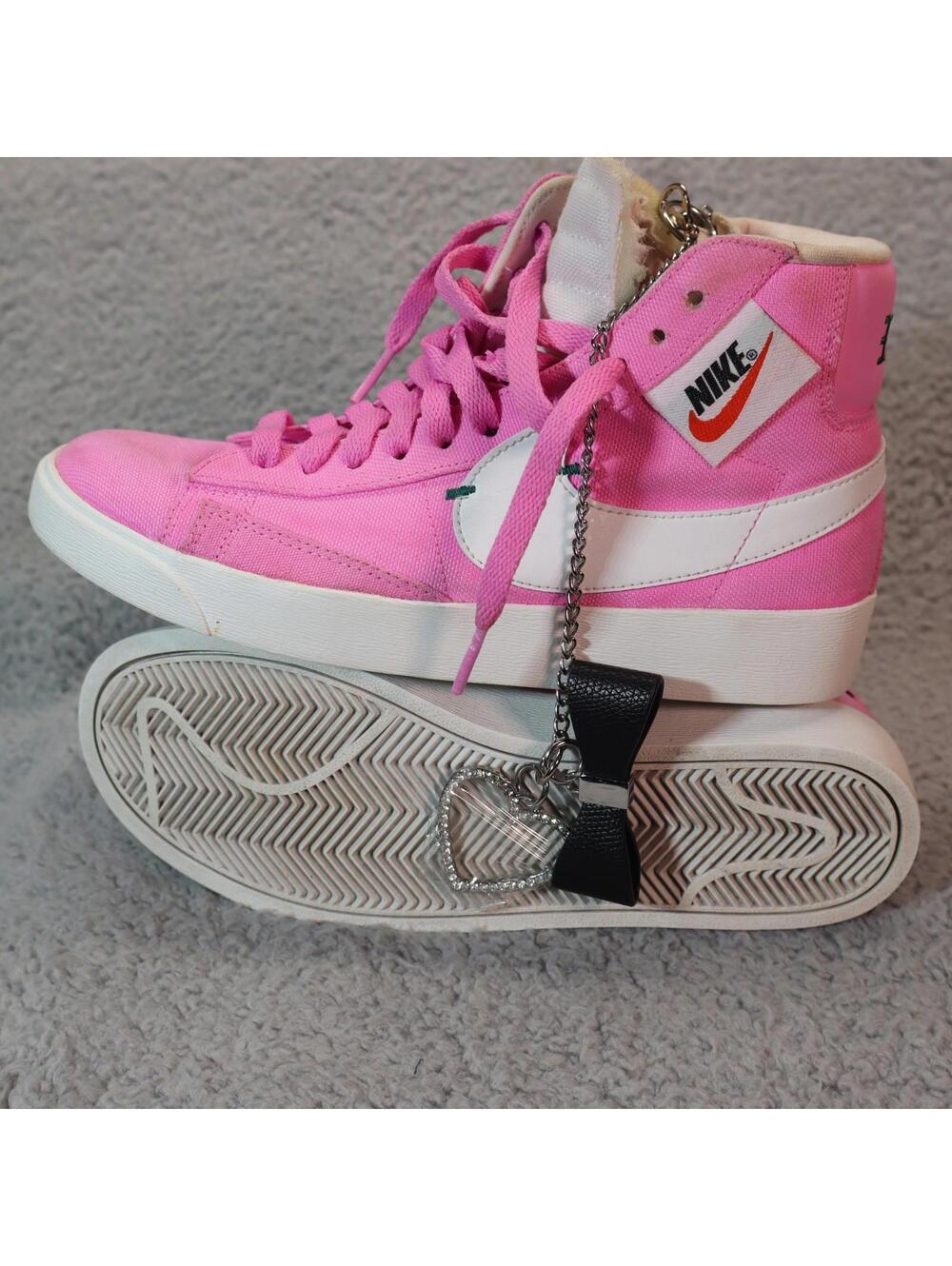 Nike Blazer 77 Mid Rebel Psychic Pink Women 6 BQ4022-602